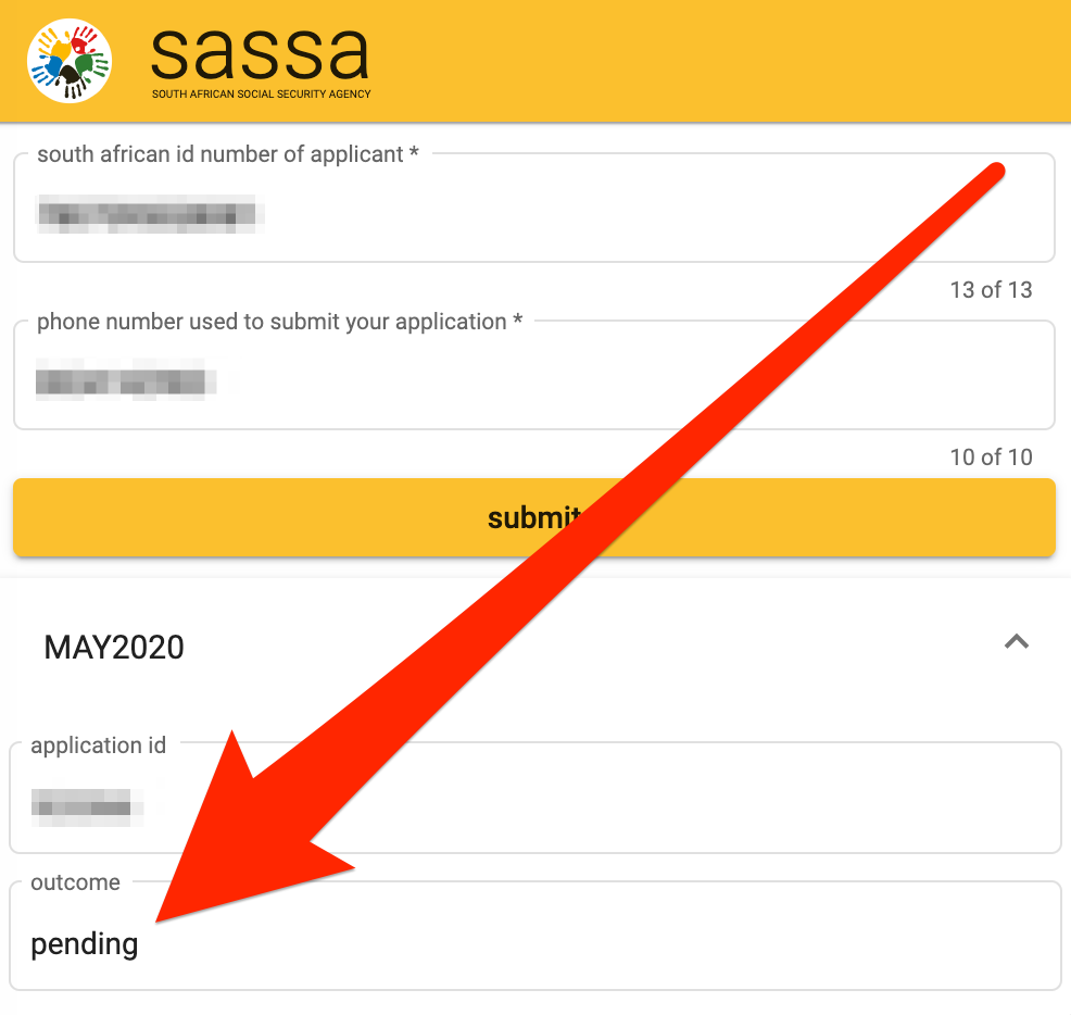 Understanding SASSA Status Pending