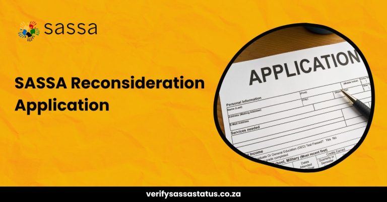 SASSA Reconsideration Application & Status Check (2024)