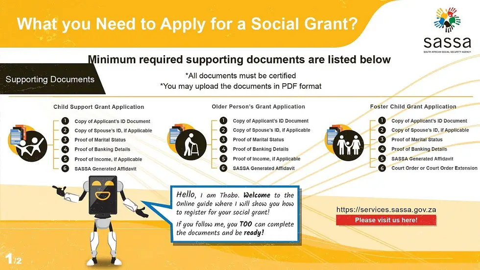 how to apply for sassa grants (criteria)